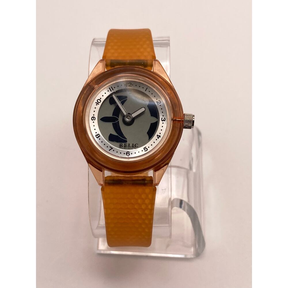 Relic ZR90580 Womens Analog Digital Watch 32mm -Fresh Battery-Seconds In Digital - Picture 4 of 11